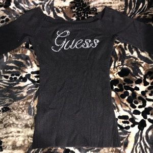 Guess off shoulder sweater
